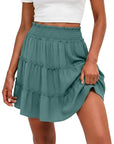 Liz - Rokje met ingebouwde shorts en elastische taille
