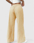 Manon – Comfortabele wide leg broek met strepen