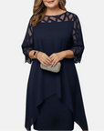 By Esmee - Elegante, comfortabele midi-jurk