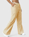Manon – Comfortabele wide leg broek met strepen