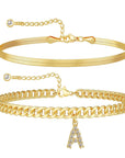 Ariane - Enkelketting met letter - een ideaal cadeau!
