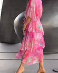 Casar – Elegante chiffon jurk