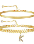 Ariane - Enkelketting met letter - een ideaal cadeau!