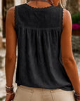 Marjet | Kanten Tanktop met V-hals