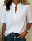 Karlijn | Elegante blouse met verfijnde kraag