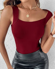 Jet | U-hals Shapewear Tanktop met Ingebouwde Beha