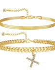 Ariane - Enkelketting met letter - een ideaal cadeau!