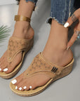 Yara | Sandalen met ergonomische zool en comfortabele sleehak
