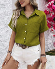 Lobke | Comfortabele Korte Mouwen Blouse
