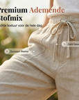 Julia | Katoen linnen Dames Shorts - 1+1 Gratis