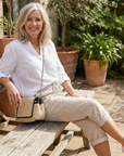 Julia | Katoen linnen Dames Shorts - 1+1 Gratis