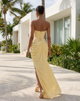 Ciara – Maxi-jurk met drapeerkorset