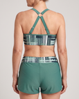 Noortje | Flatterende bikini met hoge taille en ribbels
