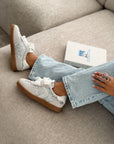 Sneakers « ANGIE » ZILVER
