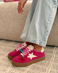 Sneakers « ESTELLE » FUCSHIA