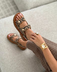 Sandalen « MARJORIE » LEOPARD