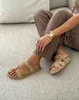Sandalen « ROBINE » TAUPE