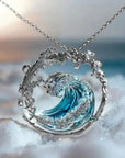Halsketting met hanger “Belofte van de Oceaan”