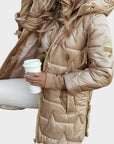 Denisa ™ | Elegante winterjas met capuchon en voering
