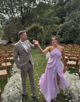 ELISIA | Elegante Maxi Jurk met Volants - BEPERKTE EDITIE