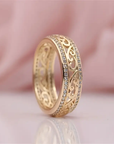 Gouden Ring Bright Hollow