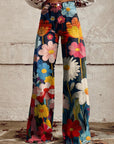 Léna - Bloemige Wijde Broeken
