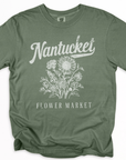Nantucket Flower Market - Comfort Colors Relaxed Fit Premium T-shirt