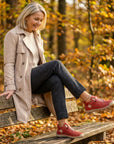 Gisela - Comfortabele orthopedische schoenen met leereffect