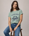 Nantucket Zeilclub - Bella Canvas Super Zachte Standaard Pasvorm T-Shirt