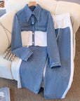 Holbrook™ | Set Cropped Jacket en Broek