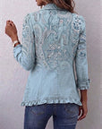 Estrella™ | Paisley Jasje met Ruffles
