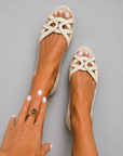 Camila | Elegante gevlochten sandalen