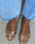 Serafina | Gevlochten sandalen