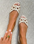 Camila | Elegante gevlochten sandalen