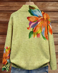 Sidonie™ | Levendige Tropische Lelie Bloemenprint