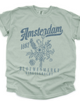 Amsterdam Bloemenmarkt - Comfort Colors Relaxed Fit Premium T-shirt