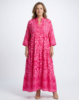 Marielle | Midi-jurk met Knopen