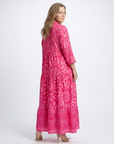 Marielle | Midi-jurk met Knopen