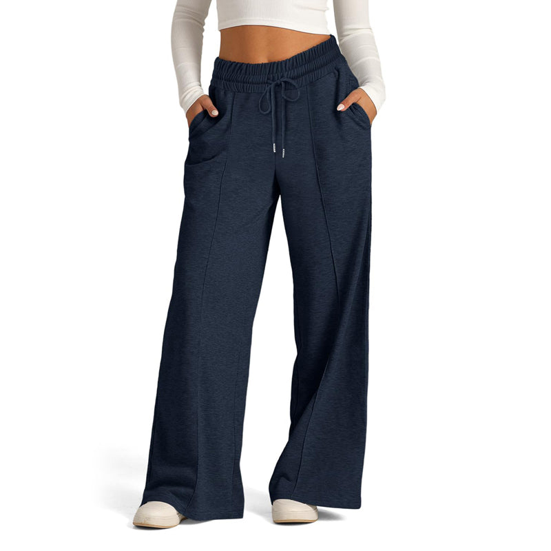 Sharissa - Effen Kleur Casual Broek