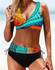 Eva - Vrolijke Kleurrijke Bikini