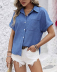Lobke | Comfortabele Korte Mouwen Blouse