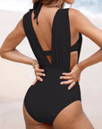 Luxe Shaping Badpak met Diepe V-hals