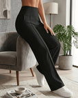 Fee | Comfortabele Wide-Leg Broek met Hoge Taille