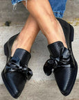 Chelsea™ |Stijlvolle mokassins met strikdetail