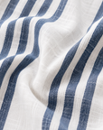Isabeau – Luchtige Gestreepte Blouse met V-hals