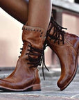 Ciss™ Vintage Laarzen met Veters