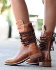 Ciss™ Vintage Laarzen met Veters