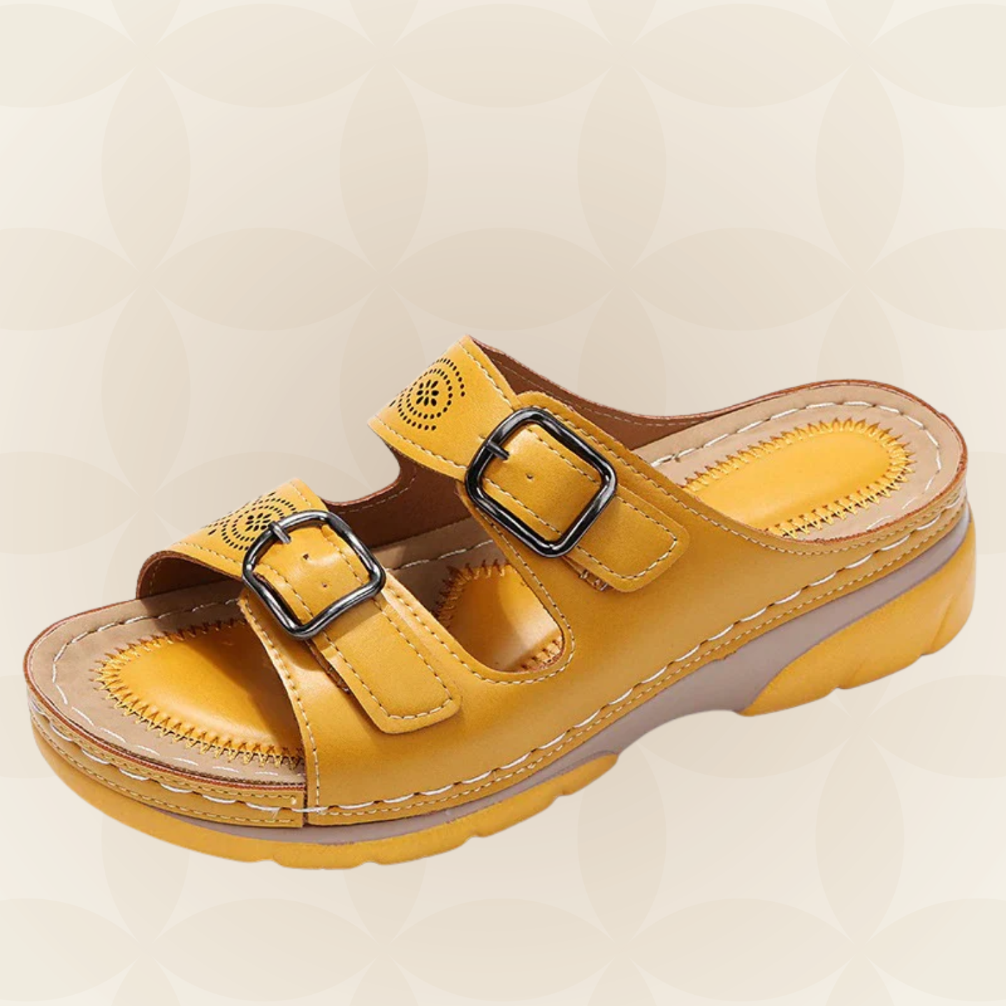 Julia | Orthopedische sandalen voor hielspoor, brede voeten &amp; artrose