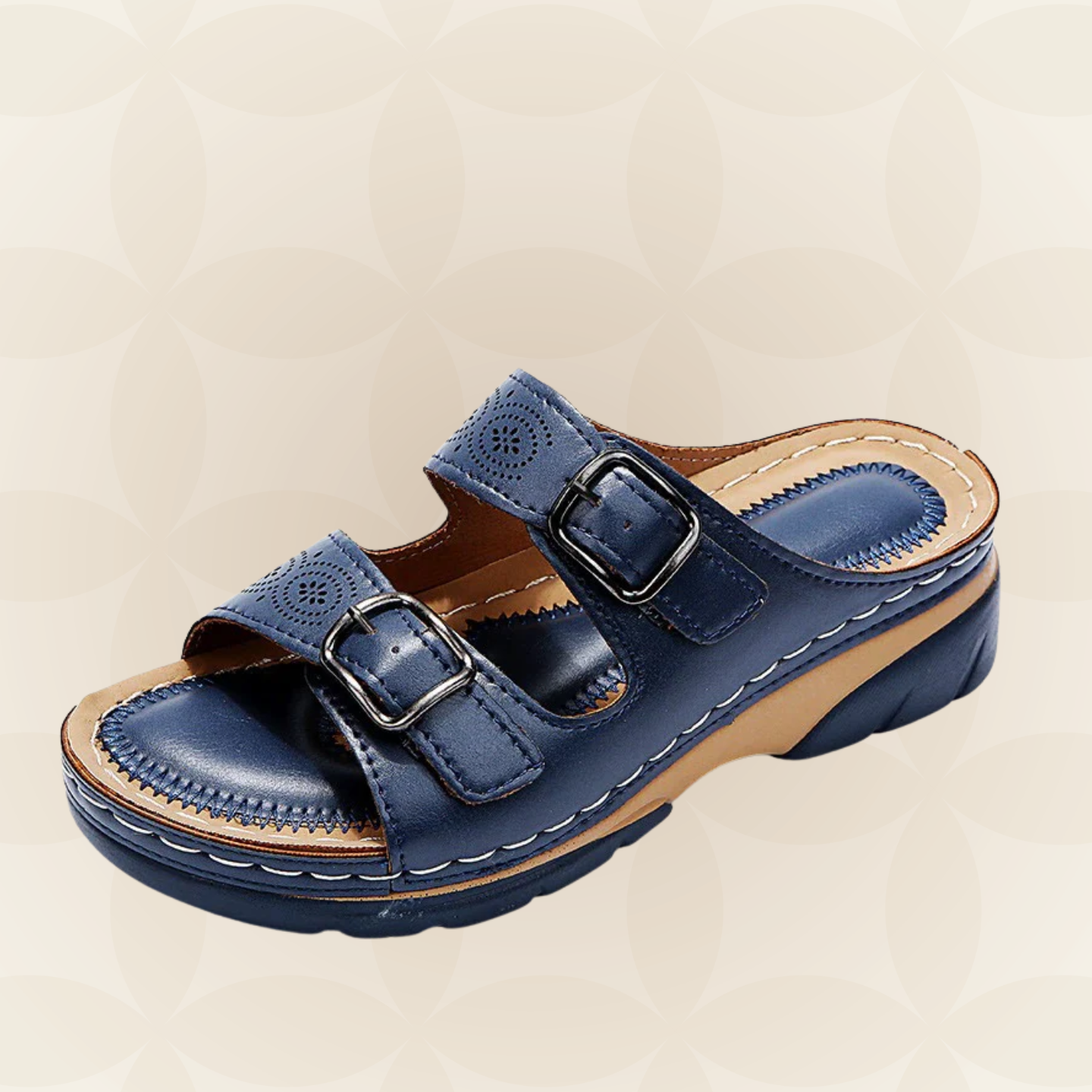 Julia | Orthopedische sandalen voor hielspoor, brede voeten &amp; artrose