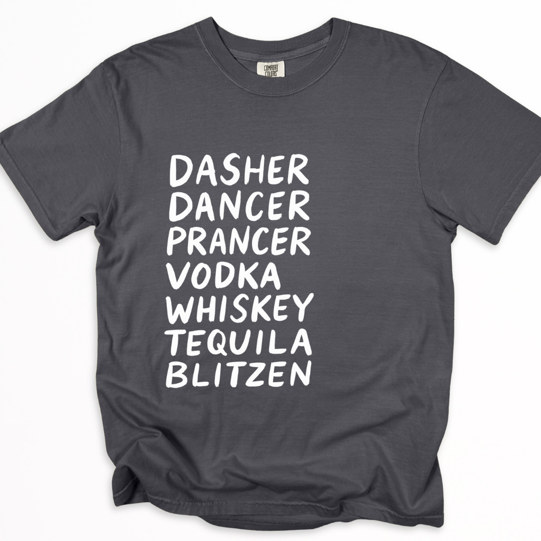 Feestelijke Rendieren - Comfort Colors Relaxed Fit Premium T-shirt